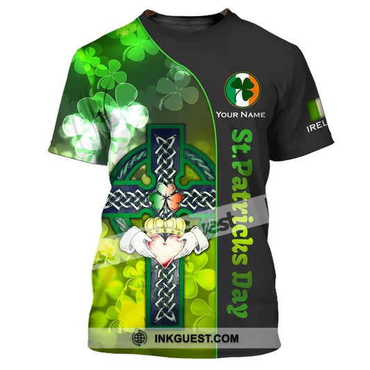 Unisex-Shirt – individuelles Namensshirt – Happy Saint Patrick es Day, Geschenk für St. Patrick es Day