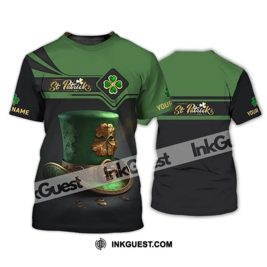 Unisex Shirt - T-Shirt mit individuellem Namen - Happy ST. Patrick's Day-Kleidung