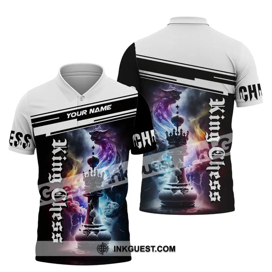 Unisex Shirt - Custom Text Shirt King Chess