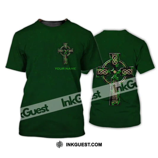 Unisex-Shirt – individuelles Namensshirt – Geschenk zum irischen Patrick's Day, Happy Saint Patrick's Day