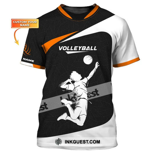 Unisex-Shirt, individuelles Volleyball-Shirt, Volleyball-Pullover, T-Shirt für Volleyball-Team, Geschenk für Volleyball-Spieler