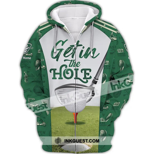 Unisex Shirt - Custom Get In The Hole Golf Shirt