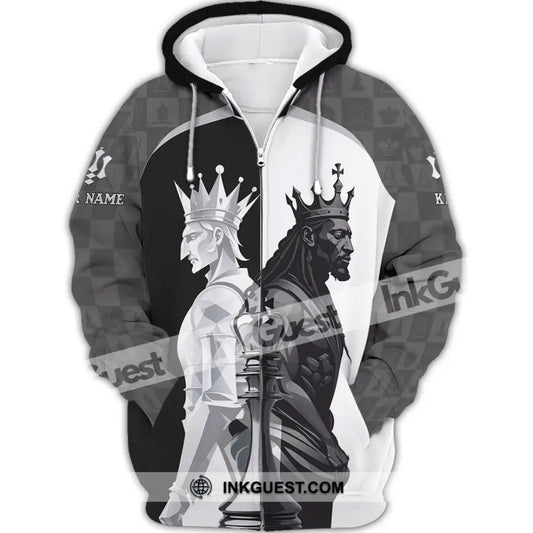 Men Shirt - Custom King Of Chess Shirt