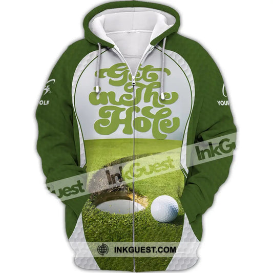 Unisex Shirt - Custom Get In The Hole Golf Shirt