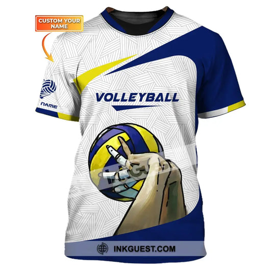 Unisex Shirt, Custom Volleyball Shirt, Volleyball Team, T-Shirt for Volleyball Club, Gift for Volleyball Players