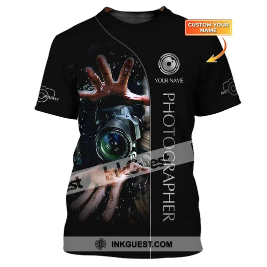 Unisex-Shirt, individuelles Fotografen-Shirt, Fotokamera-Hoodie, T-Shirt für Fotografen