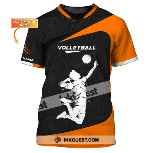 Unisex-Shirt, individuelles Volleyball-Shirt, Volleyball-Reißverschluss-Hoodie, T-Shirt für Volleyball-Team, Geschenk für Volleyballspieler