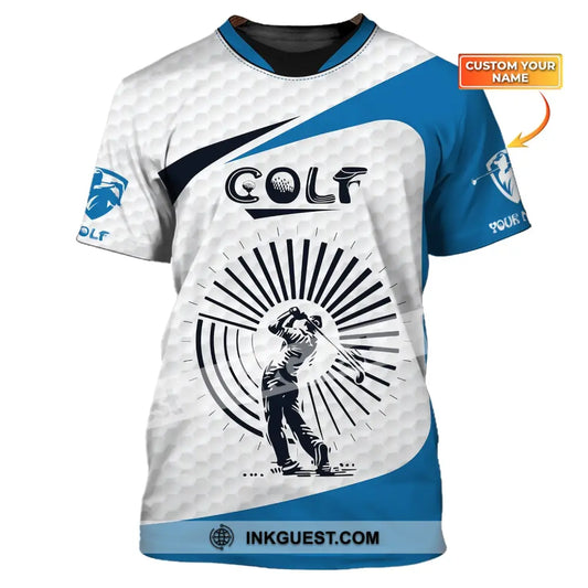 Herren-Shirt, Golf-Shirt, Golf-Polo-Shirt, Geschenk für Golfer, Golf-T-Shirt, Golf-Geschenke