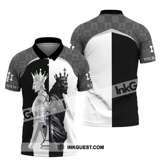 Men Shirt - Custom King Of Chess Shirt