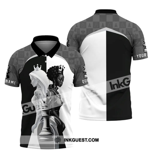 Women Shirt - Custom Queen Of Chess Shirt