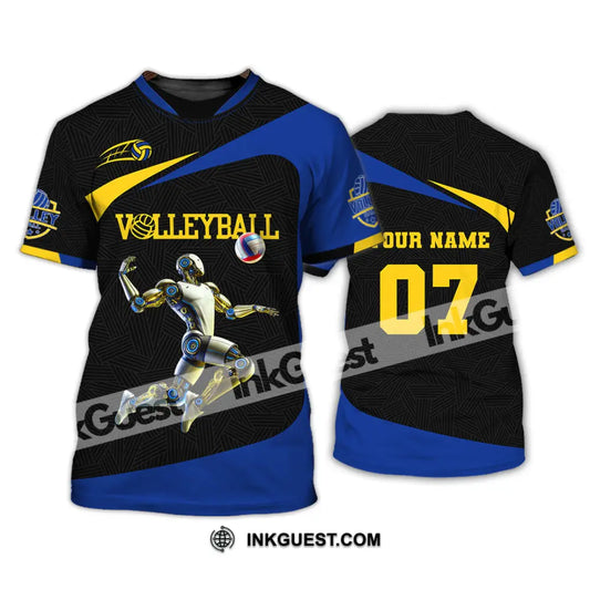 Unisex Shirt, Custom Name and Number Volleyball Shirt, Volleyball Lover Gift