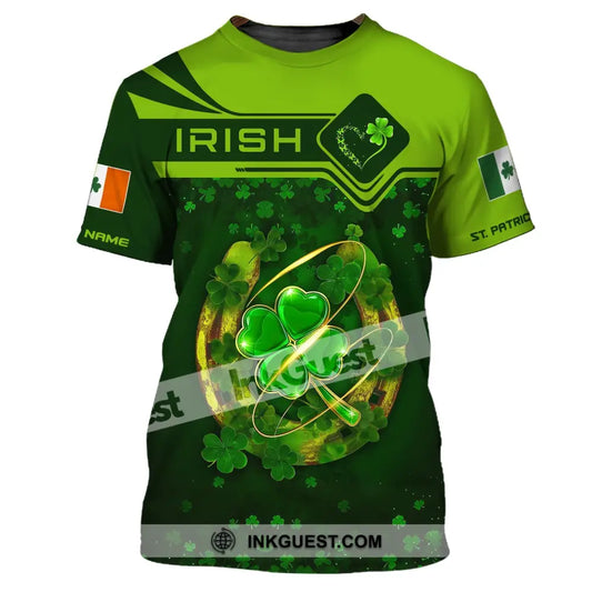 Unisex-Shirt, irisches T-Shirt mit individuellem Namen, St. Patrick's Day-Shirt, St. Patrick's Day-Geschenke