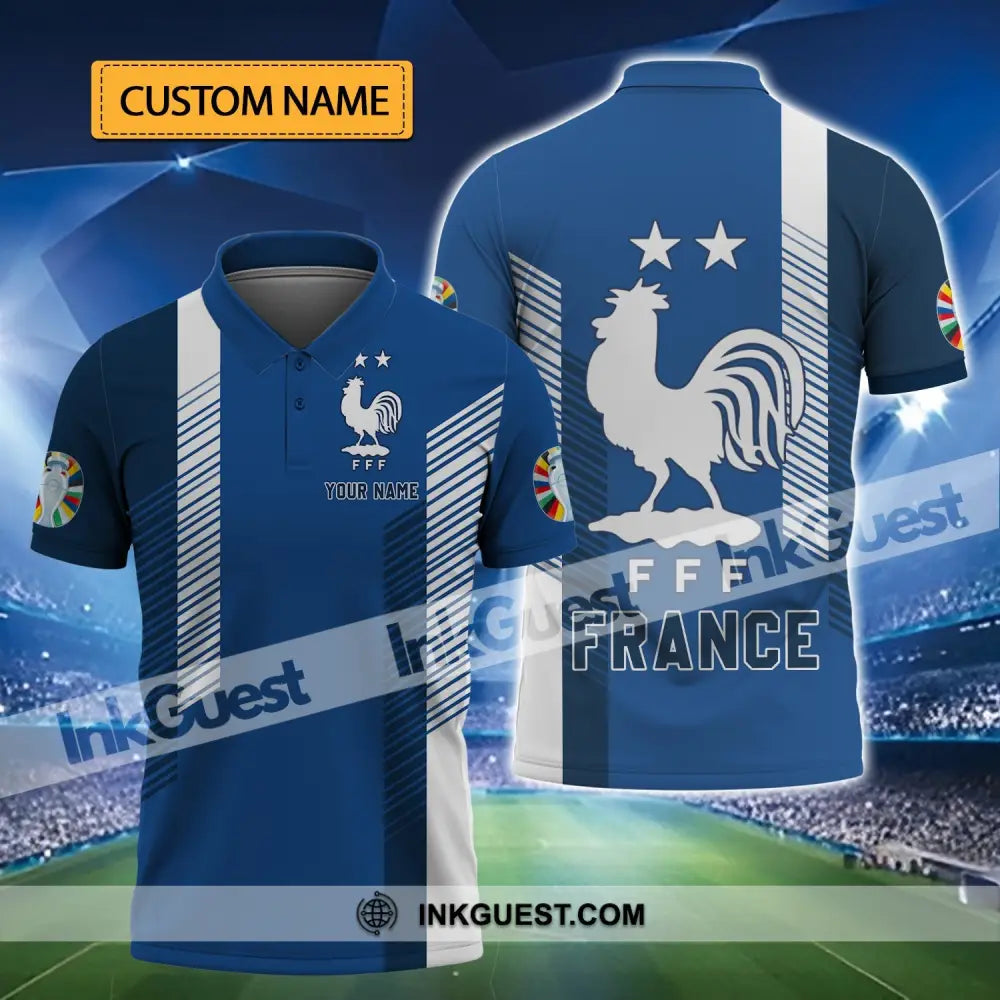 Unisex Shirt - Custom Name FFF France Team Shirt