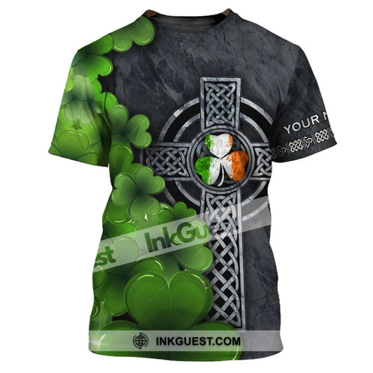 Unisex-Shirt – T-Shirt mit individuellem Namen – Geschenk zum Patrick's Day, Happy Saint Patrick's Day 