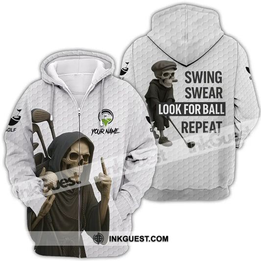 Unisex Shirt - Custom Swing Swear Look For Ball Repeat Shirt