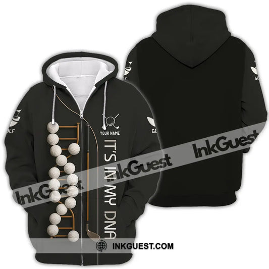 Unisex Shirt - Custom Golf In My DNA Shirt