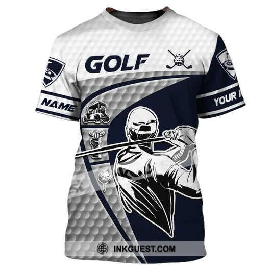 Herren-Shirt, Golf-Shirt, Golf-Polo-Shirt, Geschenk für Golfer, Golf-T-Shirt, Golf-Geschenke