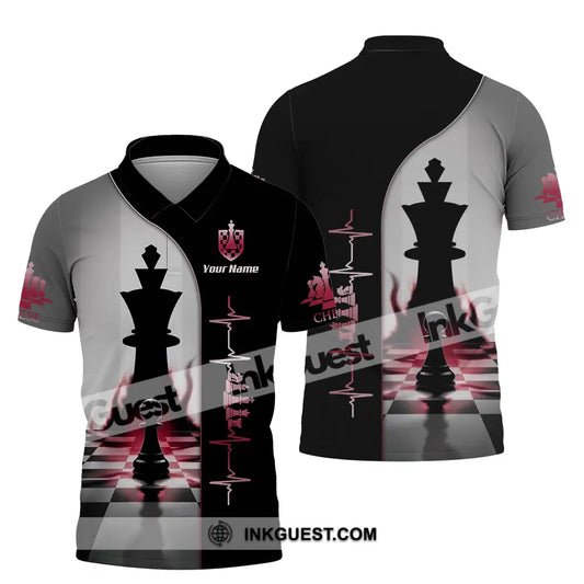 Unisex Shirt - Custom Chess Heartbeat Lover Shirt