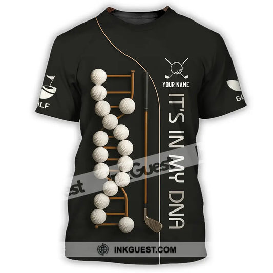 Unisex Shirt - Custom Golf In My DNA Shirt